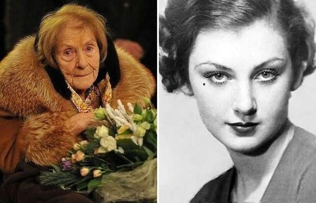 100-летняя баронесса фон Дрейер во время визита в Россию в 2015 г. и в молодости | Фото: pravoslavie.ru 100-летняя баронесса фон Дрейер во время визита в Россию в 2015 г. и в молодости | Фото: pravoslavie.ru