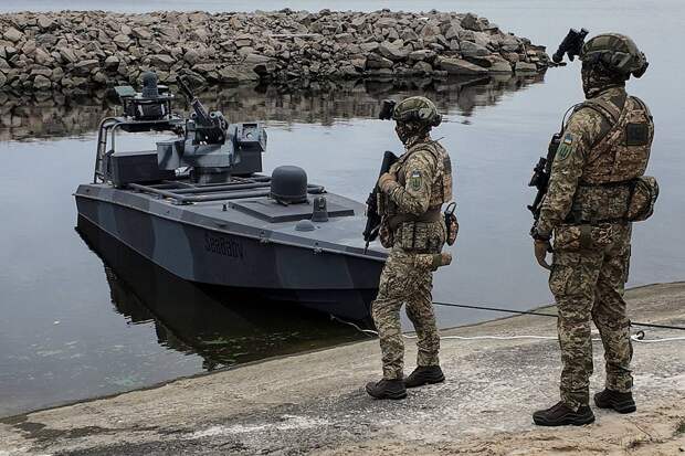 Военный блогер показал украинскую водную цель со словами «будем топить»