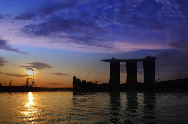 NewPix.ru - Чудо света - отель Marina Bay Sands в Сингапуре