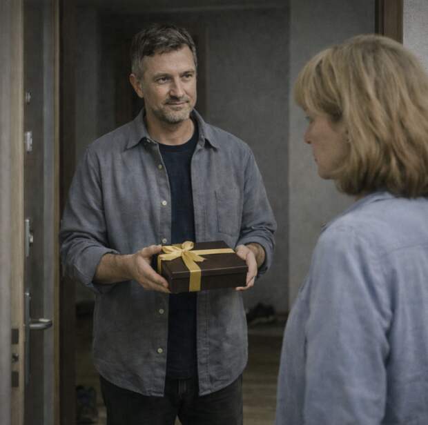 После спокойного расставания экс-супруг подарил ей жильё, а спустя четыре месяца заявился обратно с грузчиками