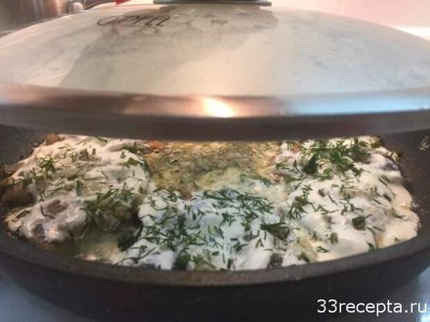 тушим щуку под крышкой