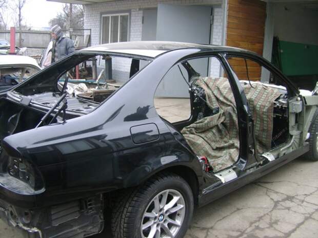 ГАЗ-24 на базе BMW E39 волга, газ, газ-24б bmw