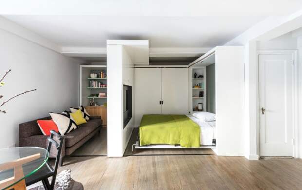 Даже маленькая спальня может быть удобной и стильной.
