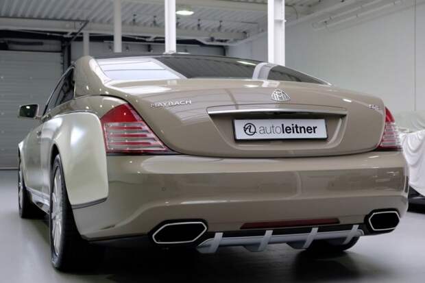 Эксклюзивный Maybach, который якобы делали для ливийского революционера, выставили на продажу
