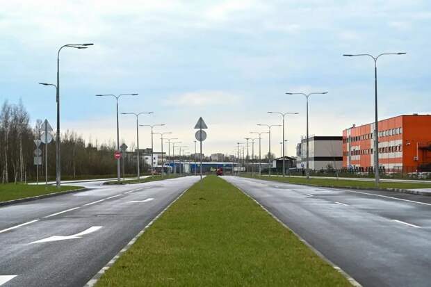 Поляков открыл новую дорогу в микрорайоне Ржевка — Пороховые