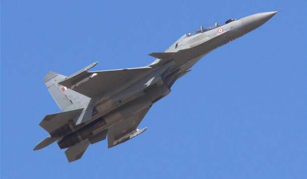 В Ассаме разбился истребитель Су-30МКИ ВВС Индии во время учебного полёта