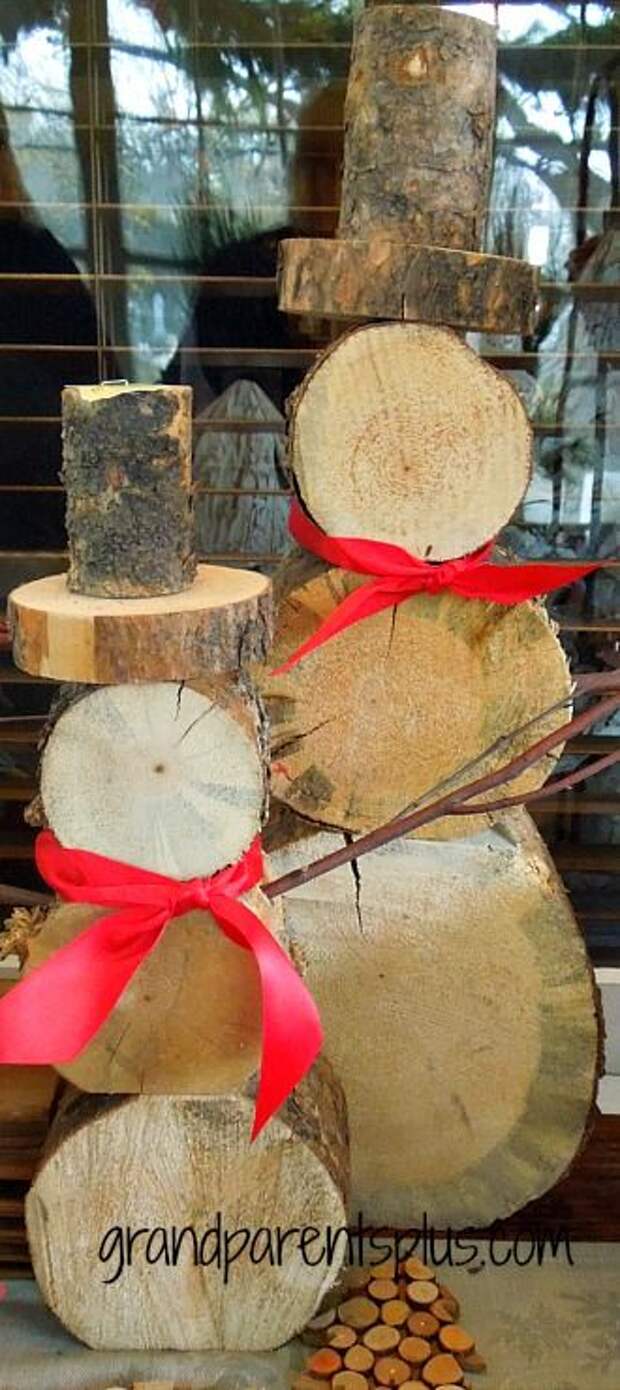 This would be easy to do...haha now all I need is a dead tree!  Christmas Idea