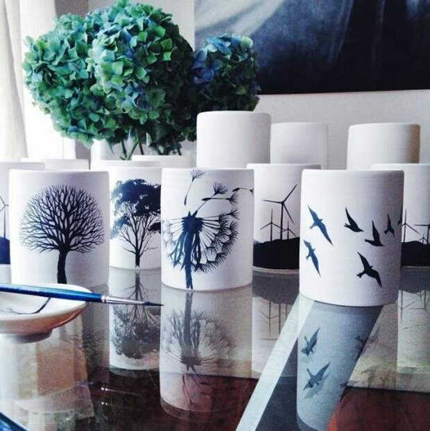 Роспись по керамике керамика, роспись, Художник, красивое, белый шум, длиннопост, фотография