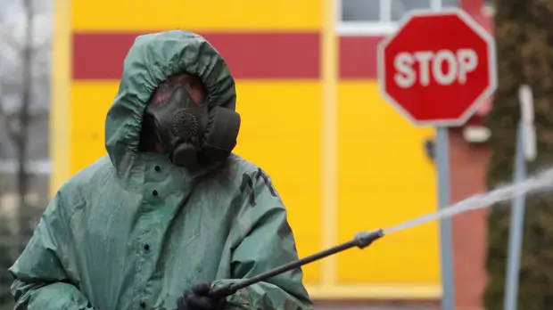 В МЧС рассказали о дезинфекции лечебных и образовательных учреждений