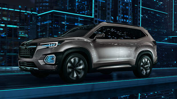 Subaru построила прототип семиместного внедорожника
