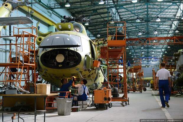 Экскурсия на производство: «Казанский вертолётный завод»
