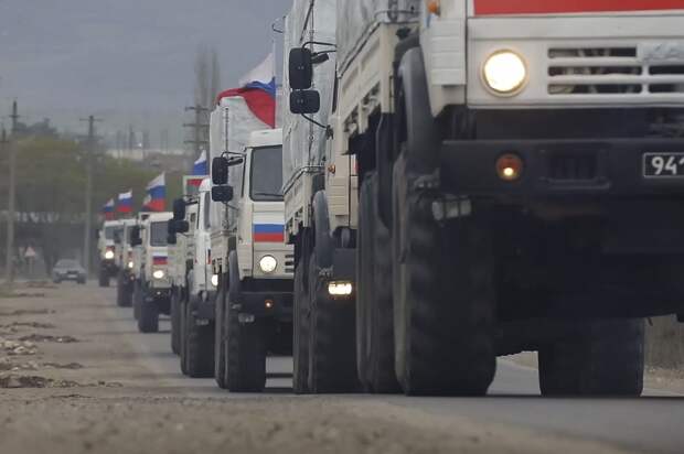 Русская армия доставит очередную партию гумпомощи в Херсон