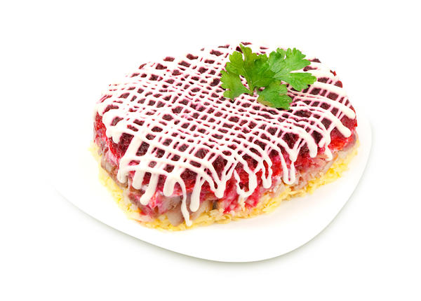 Сельдь под шубой со сливочным вкусом Сельдь под шубой со сливочным вкусом