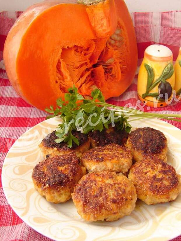 вкусные котлеты с тыквой вкусные котлеты с тыквой