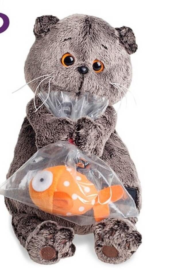 Кот Басик. Мягкий. Милый. Твой.