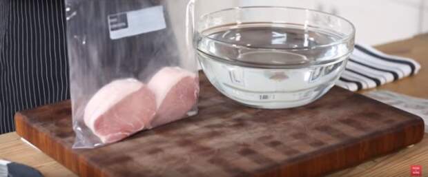 How to vacuum seal meat.