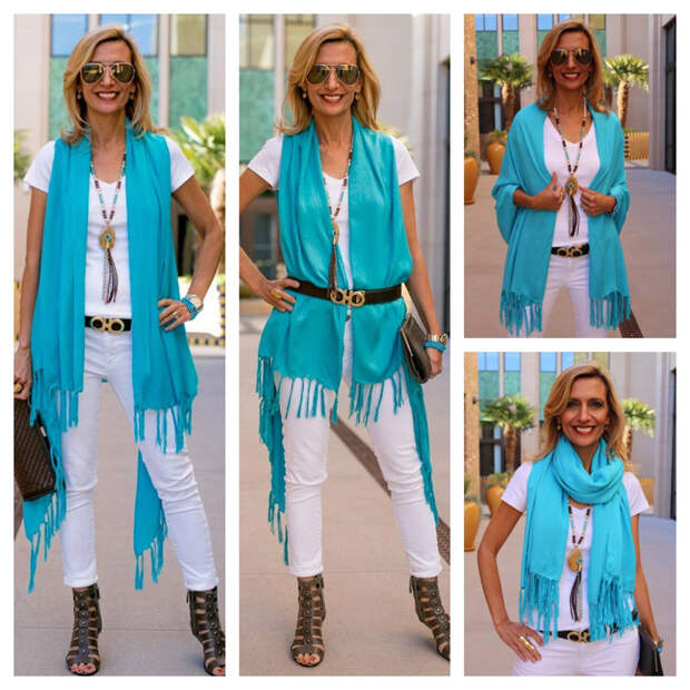 Turquoise-Shawl-Vest-With-Fringe