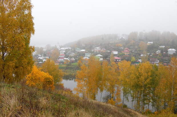 Плёс. Золотая осень на Волге путешествия, факты, фото