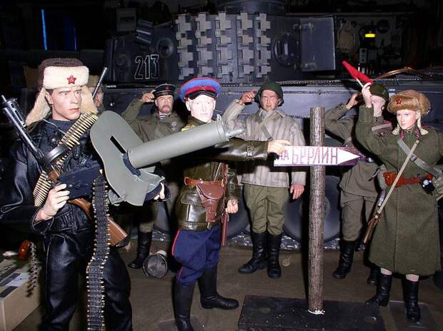 куклы, миниатюра, терминатор