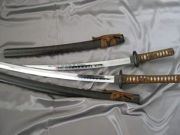 Японский меч интеересное, меч, оружие, технологии, япония