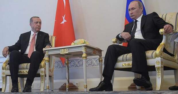 Встреча Эрдогана и Путина