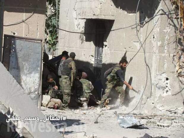 Кабун взят: Как спецназ и танки Армии Сирии зачищали котел под Дамаском — репортаж (+ФОТО, ВИДЕО) | Русская весна