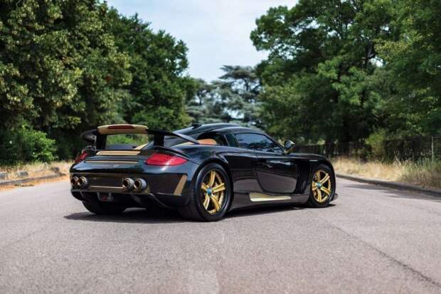 Porsche Gemballa Mirage GT 2005 года "Gold Edition" известного камерунского футболиста