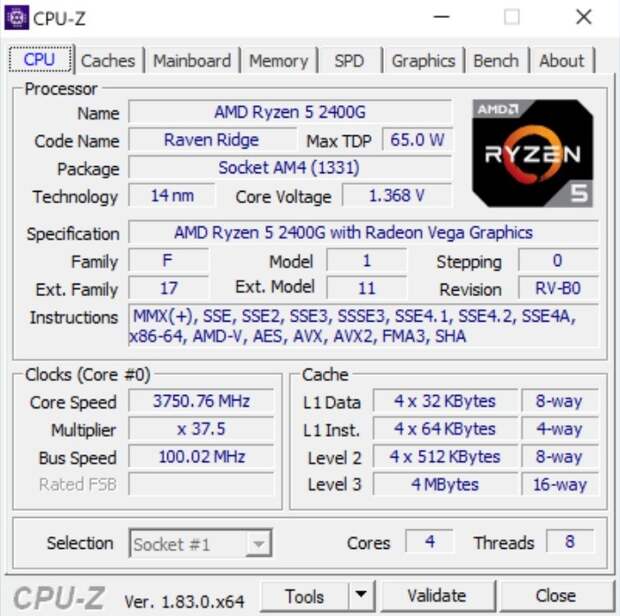 Обзор AMD Ryzen 5 2400G и 3 2200G