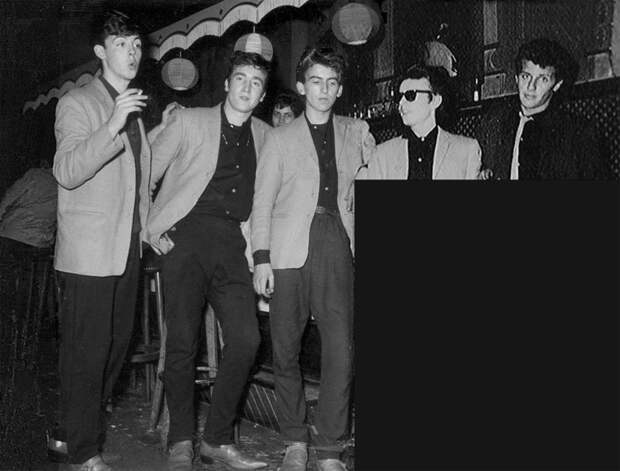 Первая фотосессия The Beatles. 1960 год