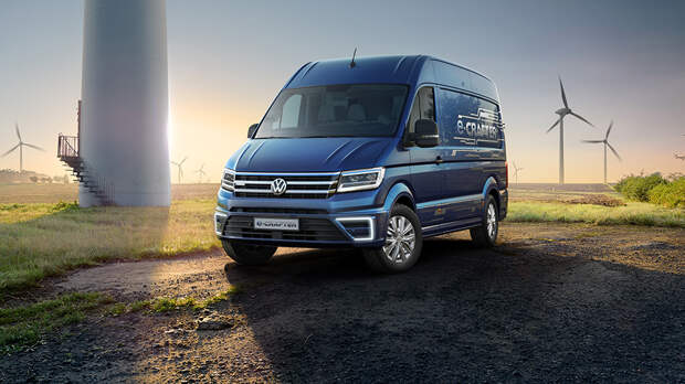 Серийный VW Crafter на электротяге появится к 2017 году. Фото 1