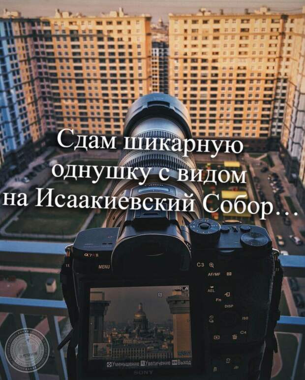 Сдам однушку...