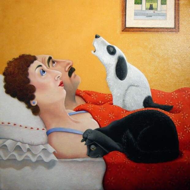 Славные кошки от художницы Вики Маунт (27 работ)