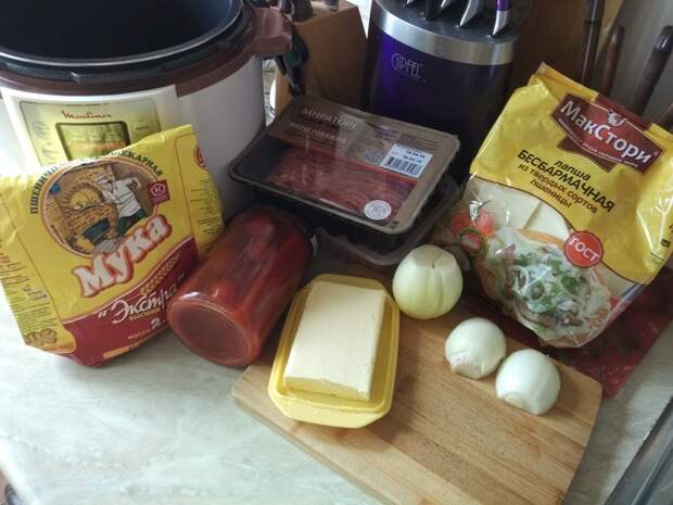 Лазанья для ленивых, но встающих с дивана) еда, лазанья, Легко, вкусно, длиннопост, кулинария, рецепт, фоторецепт
