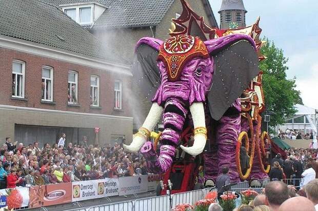 Невероятные цветочные скульптуры на параде Bloemencorso Zundert (11)