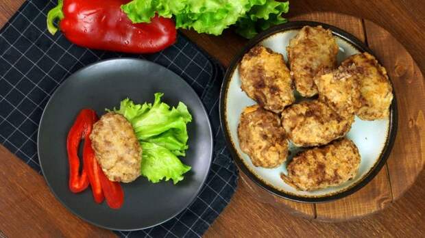 Котлеты из говяжьего фарша и гречки Еда, Котлеты, Кулинария, Рецепт, С дедом за обедом, Видео, Длиннопост, Видео рецепт
