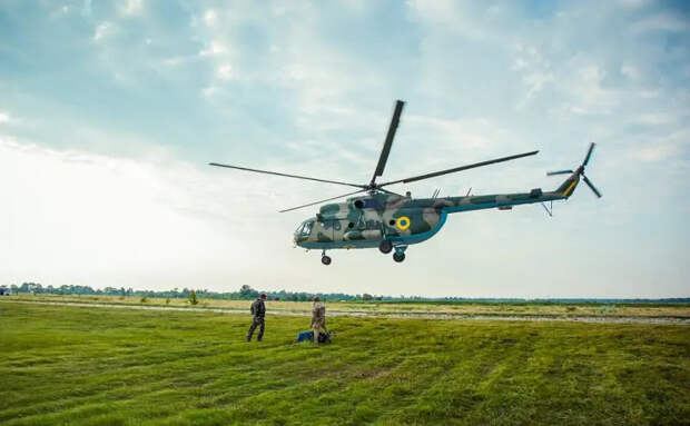Противник опубликовал кадры сбития БПЛА «Герань-2» огнём бортового пулемёта вертолёта Ми-8