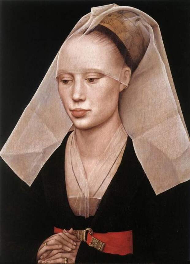 Портрет леди. Рогир ван дер Вейден, 1455 г. | Фото: pinterest.com.