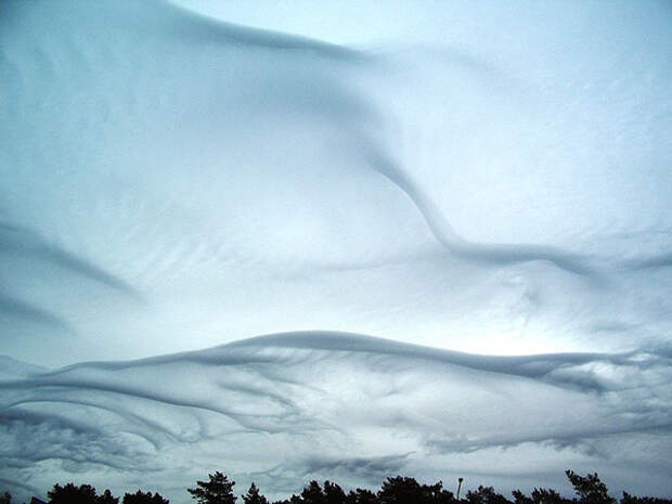 Красивые и зловещие облака Асператус - Asperatus - Фото