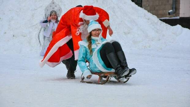 Забег Дедов Морозов состоится в Барнауле 13 декабря