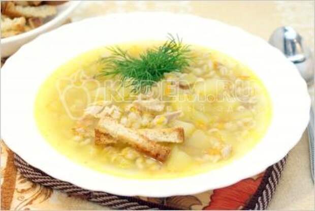 Куриный суп с перловкой. Пошаговый кулинарный рецепт с фотографиями приготовление куриного супа с перловой крупой.