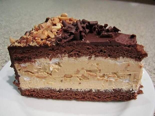 торт сникерс