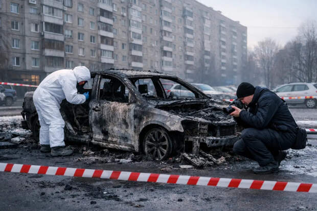 Автомобиль взорвался в Можайском районе Москвы – "это элитный район, недалеко от Барвихи". Что известно