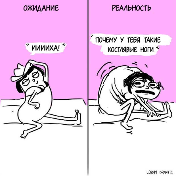 Секс: ожидания и реальность Секс: ожидания и реальность