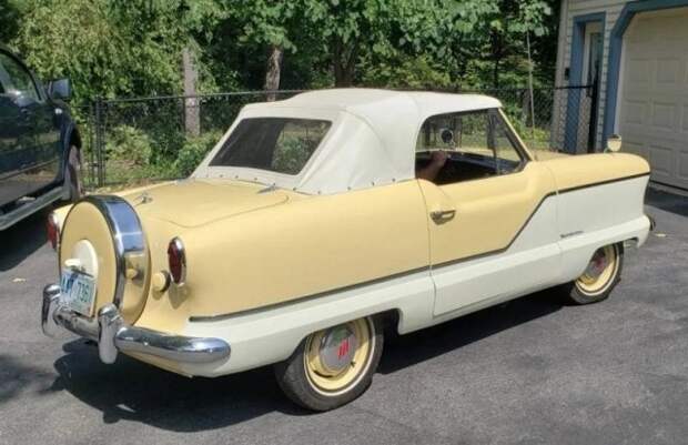Nash Metropolitan - необычная машина, созданная специально для девушек