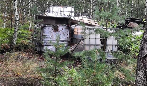 Информация о свалке химотходов под Дзержинском передана в полицию