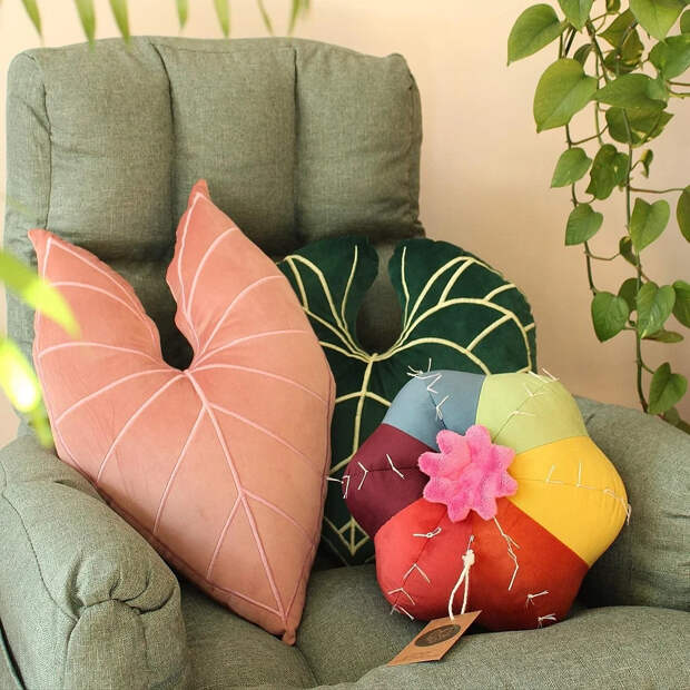 Гигантские листья растений, которые можно обнять: швейный блог недели