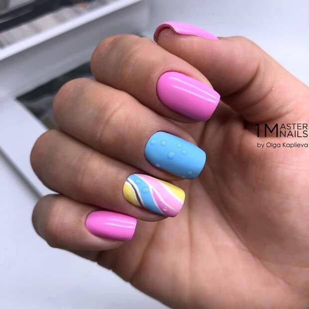 Стильные маникюрные новинки на июня