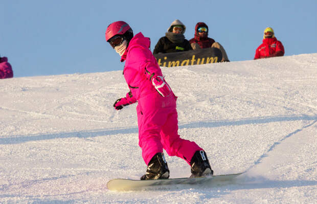 Сноубординг на курорте Игора, Ленинградская область