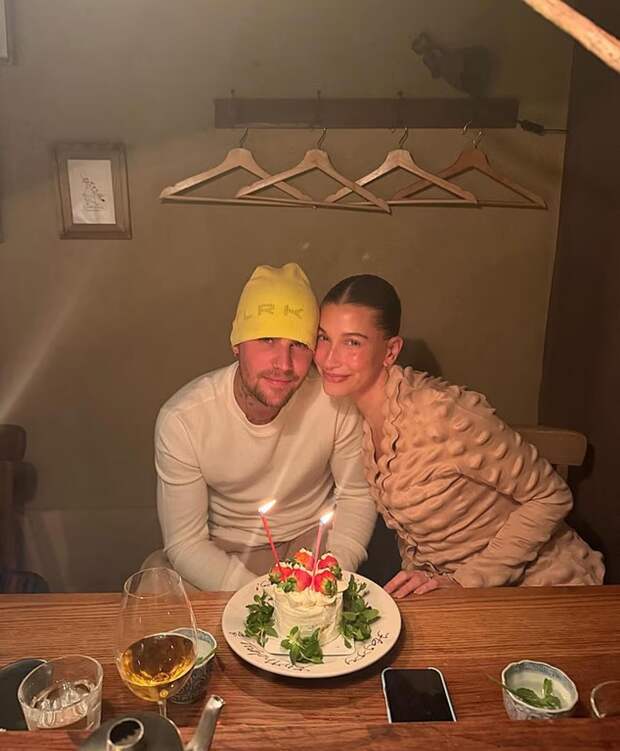 В день 32-летия Джастин Бибер опубликовал трогательный снимок с Хейли