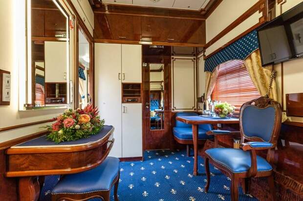 Стоимость поездки на «Золотом орле» начинается от 1 млн рублей/ Фото: vip-trains.com Стоимость поездки на «Золотом орле» начинается от 1 млн рублей/ Фото: vip-trains.com
